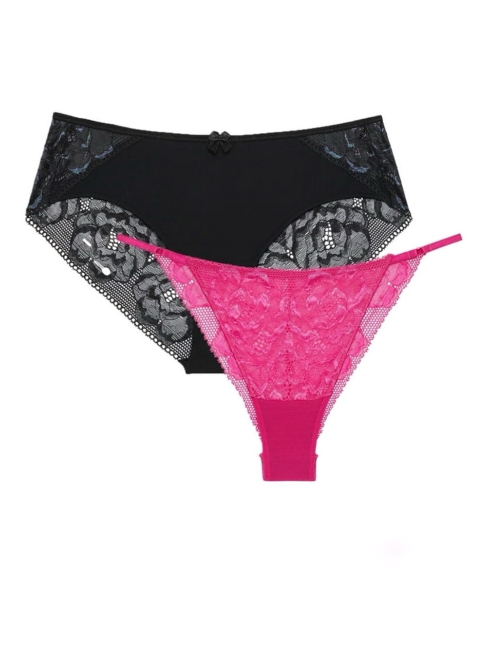 Adored by Adore Me 2-Pack Evalynn Cheeky and Evalynn Brazilian Underwear 3X NWT